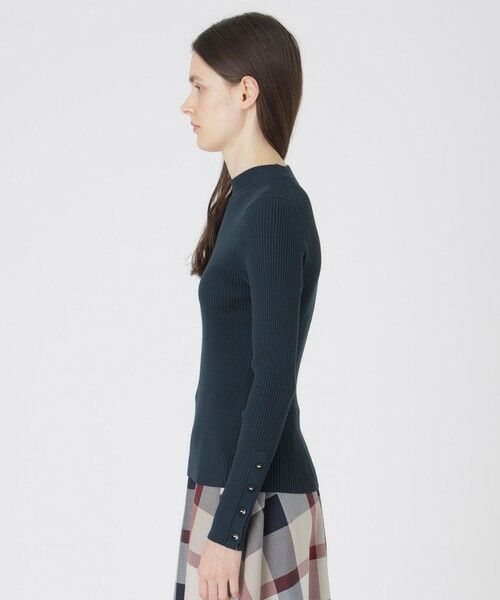 BLUE LABEL / BLACK LABEL CRESTBRIDGE / ブルーレーベル / ブラックレーベル・クレストブリッジ  ニット・セーター | レーヨンストレッチハイネックニット | 詳細12