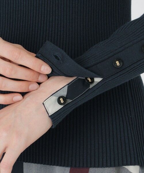 BLUE LABEL / BLACK LABEL CRESTBRIDGE / ブルーレーベル / ブラックレーベル・クレストブリッジ  ニット・セーター | レーヨンストレッチハイネックニット | 詳細14