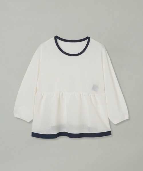 BLUE LABEL / BLACK LABEL CRESTBRIDGE / ブルーレーベル / ブラックレーベル・クレストブリッジ  ニット・セーター | 【一部店舗限定】ドライレーヨンペプラムニット | 詳細10