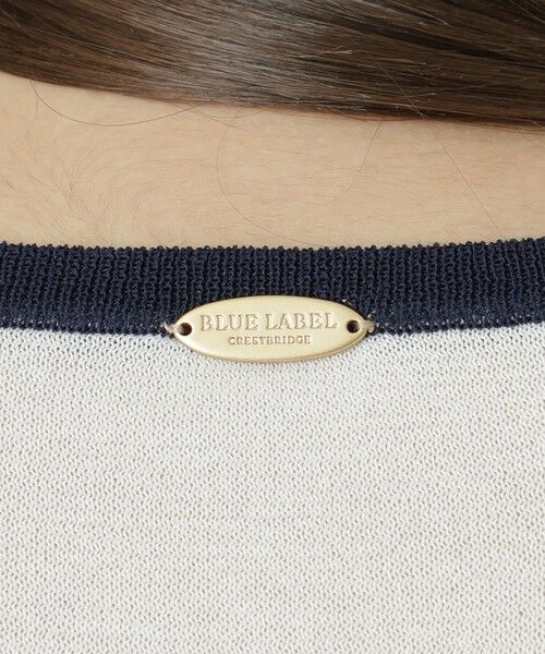 BLUE LABEL / BLACK LABEL CRESTBRIDGE / ブルーレーベル / ブラックレーベル・クレストブリッジ  ニット・セーター | 【一部店舗限定】ドライレーヨンペプラムニット | 詳細9