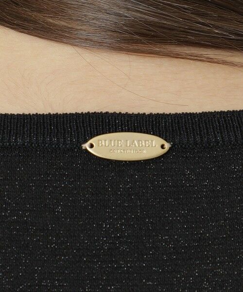 BLUE LABEL / BLACK LABEL CRESTBRIDGE / ブルーレーベル / ブラックレーベル・クレストブリッジ  ニット・セーター | 【一部店舗限定】ドライレーヨンペプラムニット | 詳細14