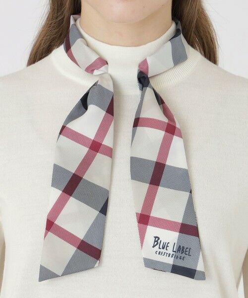 BLUE LABEL / BLACK LABEL CRESTBRIDGE / ブルーレーベル / ブラックレーベル・クレストブリッジ  ニット・セーター | ウールアクリルブレンドスカーフニット | 詳細4
