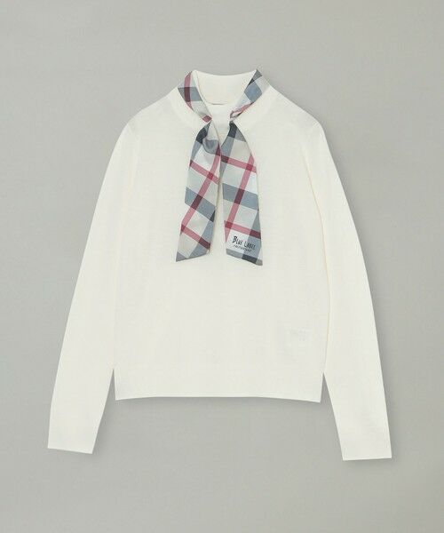 BLUE LABEL / BLACK LABEL CRESTBRIDGE / ブルーレーベル / ブラックレーベル・クレストブリッジ  ニット・セーター | ウールアクリルブレンドスカーフニット | 詳細6