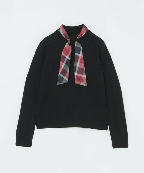 BLUE LABEL / BLACK LABEL CRESTBRIDGE / ブルーレーベル / ブラックレーベル・クレストブリッジ  ニット・セーター | ウールアクリルブレンドスカーフニット | 詳細12