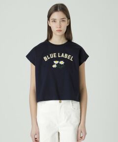 BLUE LABEL / BLACK LABEL CRESTBRIDGE / ブルーレーベル / ブラックレーベル・クレストブリッジ  カットソー | 【一部店舗限定】フラワービーズ刺しゅうフレンチカットソー
