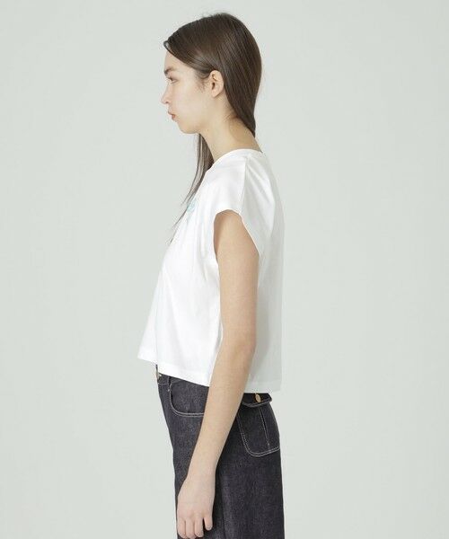 BLUE LABEL / BLACK LABEL CRESTBRIDGE / ブルーレーベル / ブラックレーベル・クレストブリッジ  カットソー | 【一部店舗限定】フラワービーズ刺しゅうフレンチカットソー | 詳細2