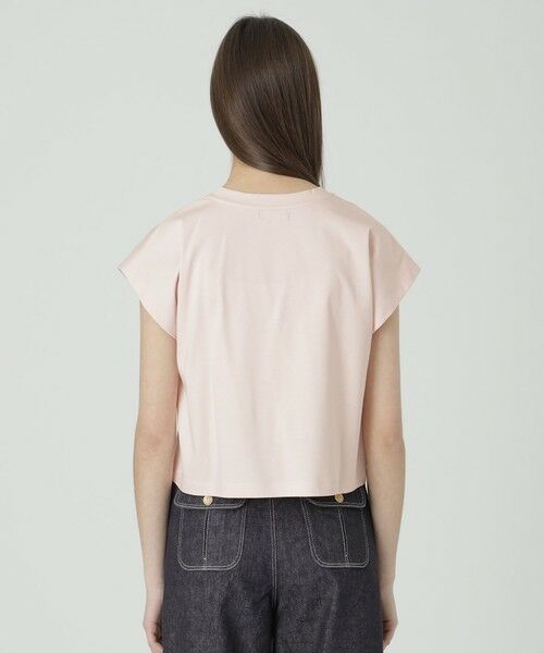 BLUE LABEL / BLACK LABEL CRESTBRIDGE / ブルーレーベル / ブラックレーベル・クレストブリッジ  カットソー | 【一部店舗限定】フラワービーズ刺しゅうフレンチカットソー | 詳細8