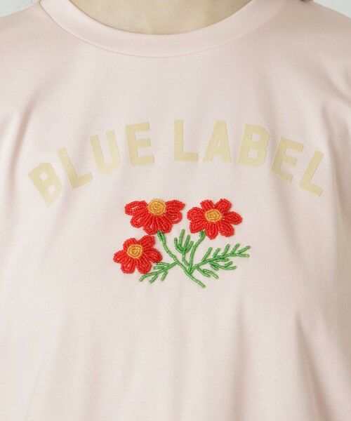 BLUE LABEL / BLACK LABEL CRESTBRIDGE / ブルーレーベル / ブラックレーベル・クレストブリッジ  カットソー | 【一部店舗限定】フラワービーズ刺しゅうフレンチカットソー | 詳細9