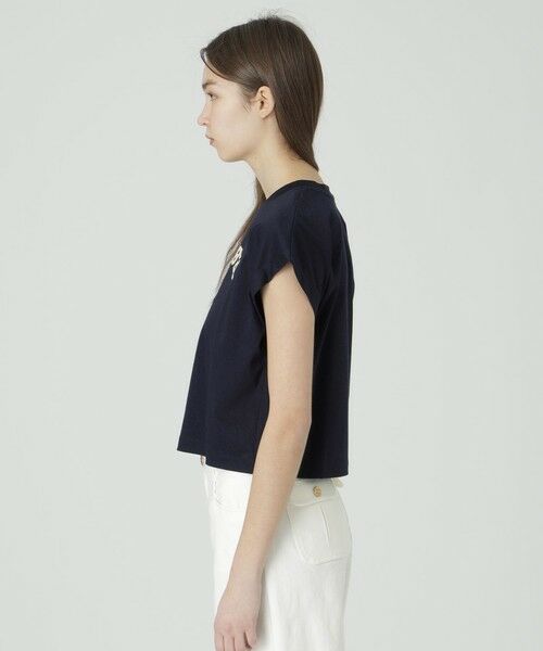 BLUE LABEL / BLACK LABEL CRESTBRIDGE / ブルーレーベル / ブラックレーベル・クレストブリッジ  カットソー | 【一部店舗限定】フラワービーズ刺しゅうフレンチカットソー | 詳細12