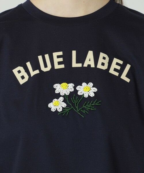 BLUE LABEL / BLACK LABEL CRESTBRIDGE / ブルーレーベル / ブラックレーベル・クレストブリッジ  カットソー | 【一部店舗限定】フラワービーズ刺しゅうフレンチカットソー | 詳細14