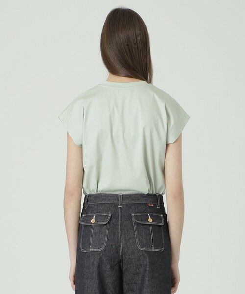 BLUE LABEL / BLACK LABEL CRESTBRIDGE / ブルーレーベル / ブラックレーベル・クレストブリッジ  カットソー | 【一部店舗限定】フラワービーズ刺しゅうフレンチカットソー | 詳細18