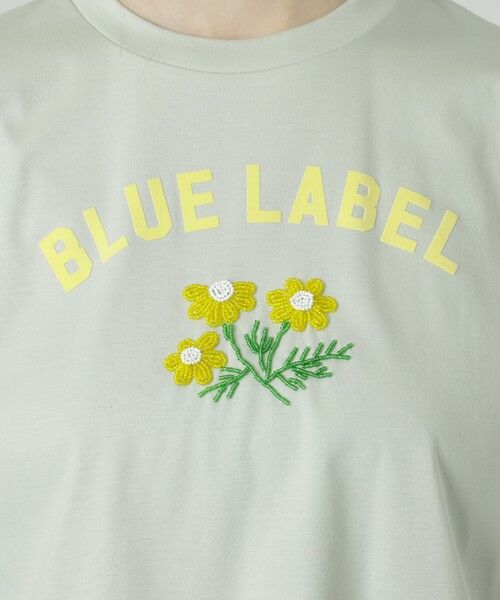 BLUE LABEL / BLACK LABEL CRESTBRIDGE / ブルーレーベル / ブラックレーベル・クレストブリッジ  カットソー | 【一部店舗限定】フラワービーズ刺しゅうフレンチカットソー | 詳細19