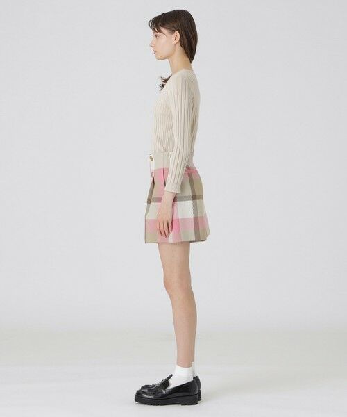 BLUE LABEL / BLACK LABEL CRESTBRIDGE / ブルーレーベル / ブラックレーベル・クレストブリッジ  その他パンツ | 【一部店舗限定】クレストブリッジチェックツィードショートパンツ | 詳細2