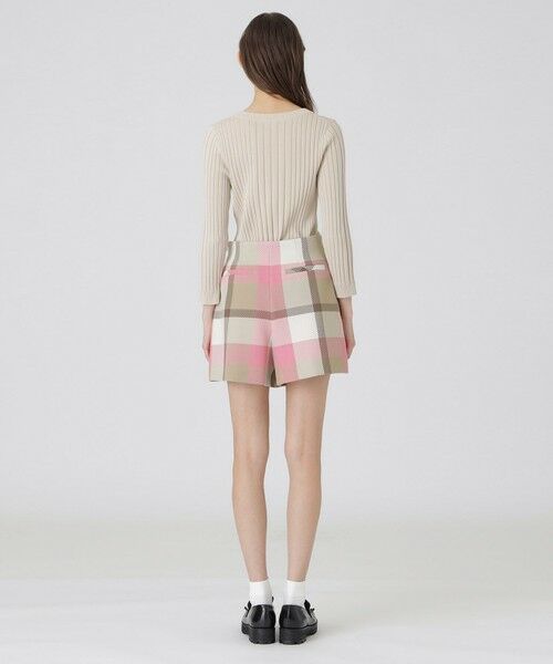 BLUE LABEL / BLACK LABEL CRESTBRIDGE / ブルーレーベル / ブラックレーベル・クレストブリッジ  その他パンツ | 【一部店舗限定】クレストブリッジチェックツィードショートパンツ | 詳細3