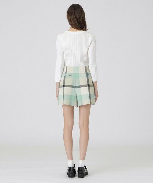 BLUE LABEL / BLACK LABEL CRESTBRIDGE / ブルーレーベル / ブラックレーベル・クレストブリッジ  その他パンツ | 【一部店舗限定】クレストブリッジチェックツィードショートパンツ | 詳細10