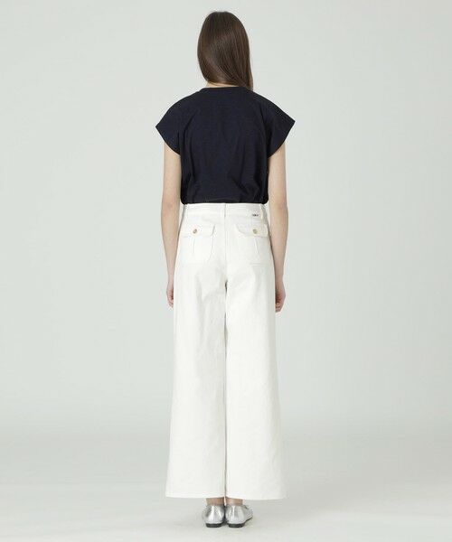 BLUE LABEL / BLACK LABEL CRESTBRIDGE / ブルーレーベル / ブラックレーベル・クレストブリッジ  その他パンツ | 【一部店舗限定】ストレッチデニムワイドパンツ | 詳細3