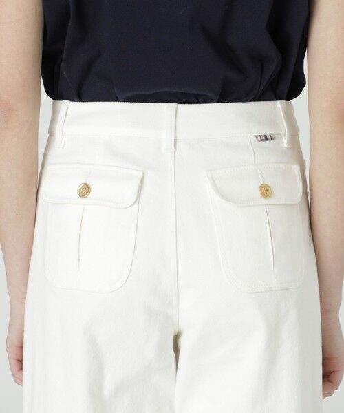 BLUE LABEL / BLACK LABEL CRESTBRIDGE / ブルーレーベル / ブラックレーベル・クレストブリッジ  その他パンツ | 【一部店舗限定】ストレッチデニムワイドパンツ | 詳細5