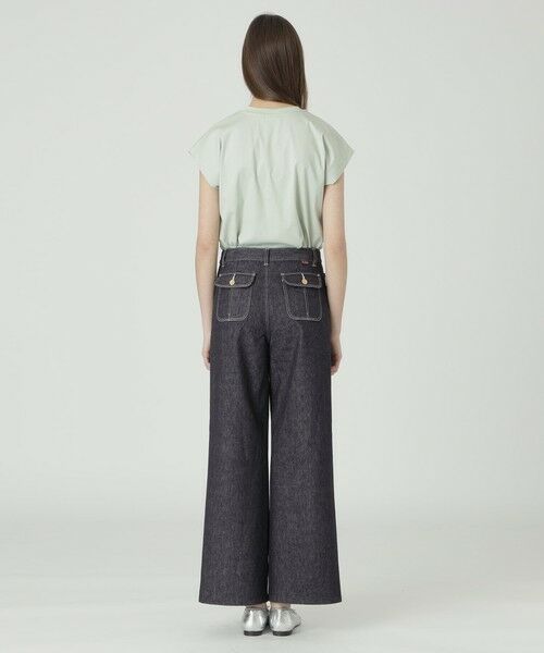 BLUE LABEL / BLACK LABEL CRESTBRIDGE / ブルーレーベル / ブラックレーベル・クレストブリッジ  その他パンツ | 【一部店舗限定】ストレッチデニムワイドパンツ | 詳細11