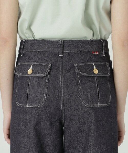 BLUE LABEL / BLACK LABEL CRESTBRIDGE / ブルーレーベル / ブラックレーベル・クレストブリッジ  その他パンツ | 【一部店舗限定】ストレッチデニムワイドパンツ | 詳細13