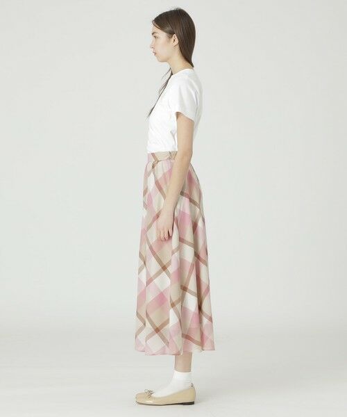 BLUE LABEL / BLACK LABEL CRESTBRIDGE / ブルーレーベル / ブラックレーベル・クレストブリッジ  ミニ・ひざ丈スカート | 【一部店舗限定】クレストブリッジチェックシアーポプリンスカート | 詳細2