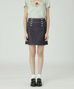 BLUE LABEL / BLACK LABEL CRESTBRIDGE / ブルーレーベル / ブラックレーベル・クレストブリッジ  ミニ・ひざ丈スカート | 【一部店舗限定】ストレッチデニムスカート
