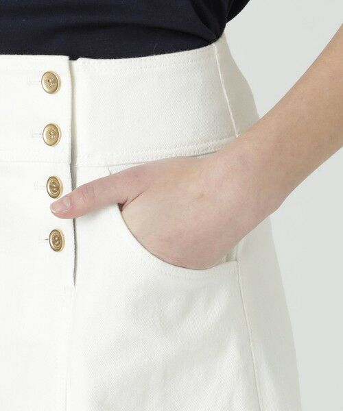 BLUE LABEL / BLACK LABEL CRESTBRIDGE / ブルーレーベル / ブラックレーベル・クレストブリッジ  ミニ・ひざ丈スカート | 【一部店舗限定】ストレッチデニムスカート | 詳細6