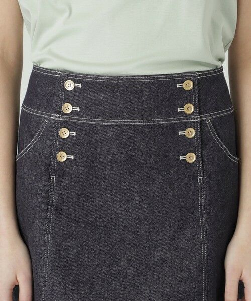 BLUE LABEL / BLACK LABEL CRESTBRIDGE / ブルーレーベル / ブラックレーベル・クレストブリッジ  ミニ・ひざ丈スカート | 【一部店舗限定】ストレッチデニムスカート | 詳細12