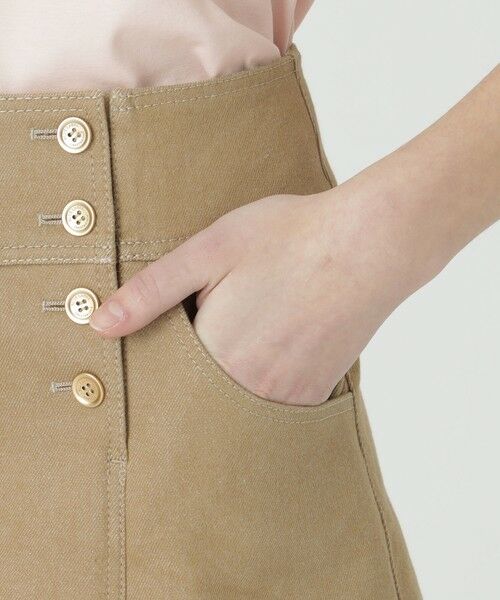 BLUE LABEL / BLACK LABEL CRESTBRIDGE / ブルーレーベル / ブラックレーベル・クレストブリッジ  ミニ・ひざ丈スカート | 【一部店舗限定】ストレッチデニムスカート | 詳細22