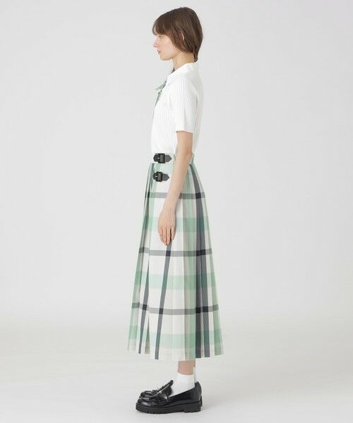 BLUE LABEL / BLACK LABEL CRESTBRIDGE / ブルーレーベル / ブラックレーベル・クレストブリッジ  ミニ・ひざ丈スカート | 【店舗限定】クレストブリッジチェックライトツイルスカート | 詳細8