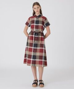 BLUE LABEL / BLACK LABEL CRESTBRIDGE / ブルーレーベル / ブラックレーベル・クレストブリッジ  ドレス | 【一部店舗限定】ライトクロッシングツイルシャツドレス