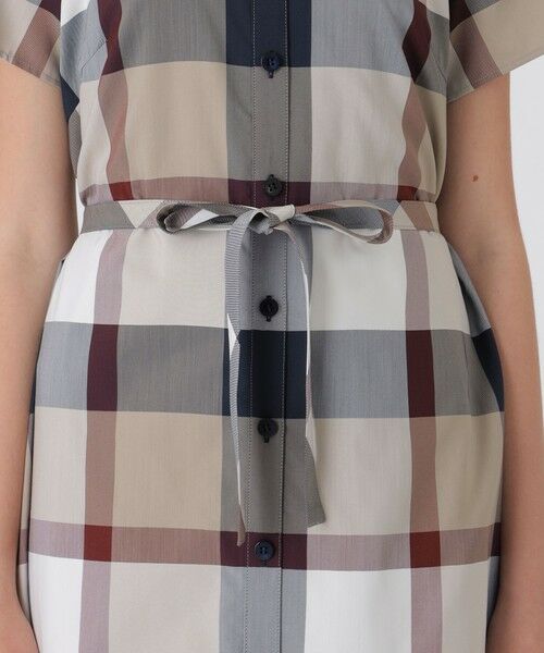 BLUE LABEL / BLACK LABEL CRESTBRIDGE / ブルーレーベル / ブラックレーベル・クレストブリッジ ドレス | 【一部店舗限定】ライトクロッシングツイルシャツドレス | 詳細8