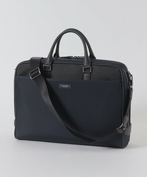 BLUE LABEL / BLACK LABEL CRESTBRIDGE / ブルーレーベル / ブラックレーベル・クレストブリッジ  ショルダーバッグ | ナイロンコンビカルゼシャドークレストブリッジチェックビジネスブリーフ（ネイビー1）