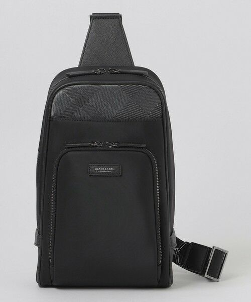 BLUE LABEL / BLACK LABEL CRESTBRIDGE / ブルーレーベル / ブラックレーベル・クレストブリッジ  ショルダーバッグ | ナイロンコンビカルゼシャドークレストブリッジチェックビジネスボディバッグ | 詳細6