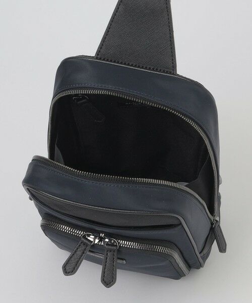 BLUE LABEL / BLACK LABEL CRESTBRIDGE / ブルーレーベル / ブラックレーベル・クレストブリッジ  ショルダーバッグ | ナイロンコンビカルゼシャドークレストブリッジチェックビジネスボディバッグ | 詳細10