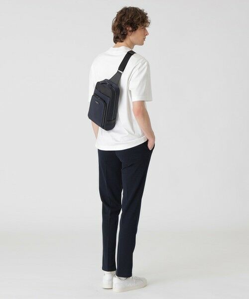 BLUE LABEL / BLACK LABEL CRESTBRIDGE / ブルーレーベル / ブラックレーベル・クレストブリッジ  ショルダーバッグ | ナイロンコンビカルゼシャドークレストブリッジチェックビジネスボディバッグ | 詳細8
