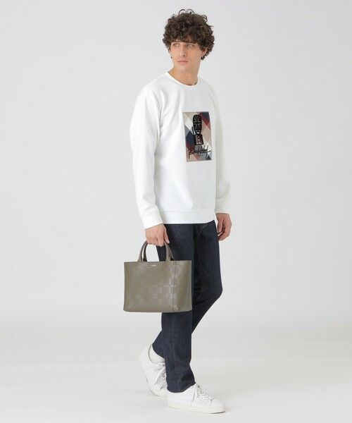 BLUE LABEL / BLACK LABEL CRESTBRIDGE / ブルーレーベル / ブラックレーベル・クレストブリッジ  ショルダーバッグ | エンボスチェックドライビングトート | 詳細8