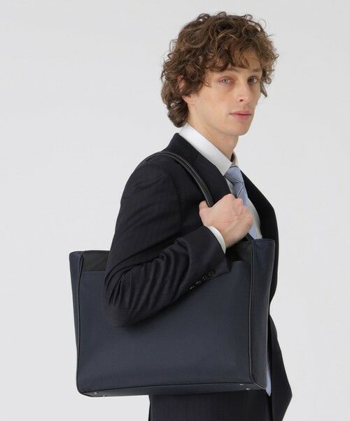 BLUE LABEL / BLACK LABEL CRESTBRIDGE / ブルーレーベル / ブラックレーベル・クレストブリッジ  ショルダーバッグ | ナイロンコンビカルゼシャドークレストブリッジチェックビジネストートバッグ | 詳細7