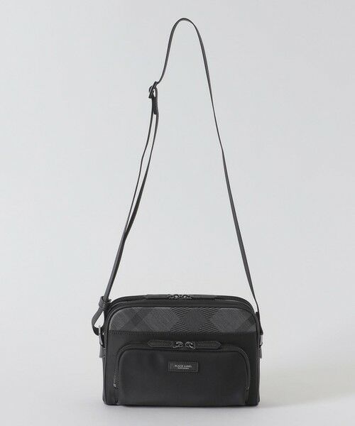 BLUE LABEL / BLACK LABEL CRESTBRIDGE / ブルーレーベル / ブラックレーベル・クレストブリッジ  ショルダーバッグ | ナイロンコンビカルゼシャドークレストブリッジチェックビジネスショルダーバッグ | 詳細3