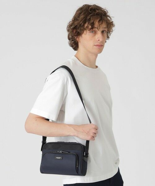 BLUE LABEL / BLACK LABEL CRESTBRIDGE / ブルーレーベル / ブラックレーベル・クレストブリッジ  ショルダーバッグ | ナイロンコンビカルゼシャドークレストブリッジチェックビジネスショルダーバッグ | 詳細8