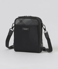 BLUE LABEL / BLACK LABEL CRESTBRIDGE / ブルーレーベル / ブラックレーベル・クレストブリッジ  ショルダーバッグ | ナイロンコンビカルゼシャドークレストブリッジチェックビジネスミニクロスボディバッグ