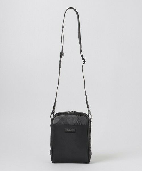BLUE LABEL / BLACK LABEL CRESTBRIDGE / ブルーレーベル / ブラックレーベル・クレストブリッジ  ショルダーバッグ | ナイロンコンビカルゼシャドークレストブリッジチェックビジネスミニクロスボディバッグ | 詳細3
