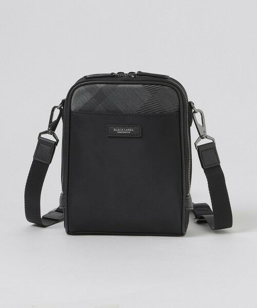 BLUE LABEL / BLACK LABEL CRESTBRIDGE / ブルーレーベル / ブラックレーベル・クレストブリッジ  ショルダーバッグ | ナイロンコンビカルゼシャドークレストブリッジチェックビジネスミニクロスボディバッグ | 詳細7