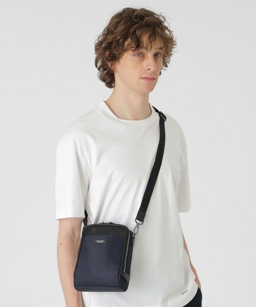 BLUE LABEL / BLACK LABEL CRESTBRIDGE / ブルーレーベル / ブラックレーベル・クレストブリッジ  ショルダーバッグ | ナイロンコンビカルゼシャドークレストブリッジチェックビジネスミニクロスボディバッグ | 詳細8