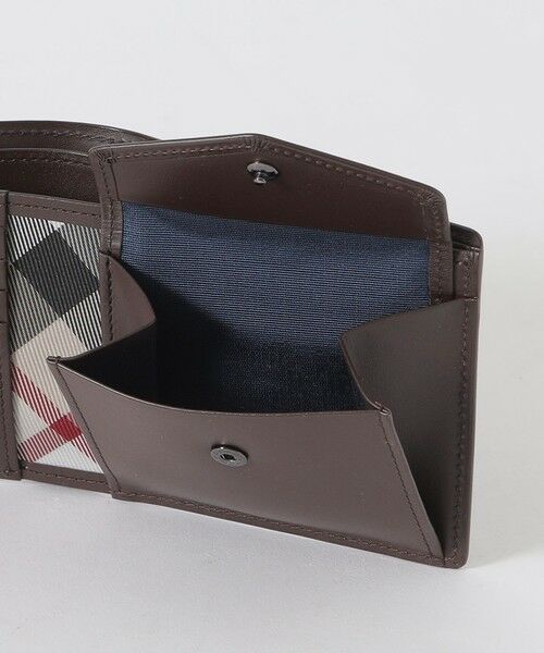 BLUE LABEL / BLACK LABEL CRESTBRIDGE / ブルーレーベル / ブラックレーベル・クレストブリッジ  財布・コインケース・マネークリップ | バイカラークレストブリッジチェック2つ折りウォレット | 詳細10