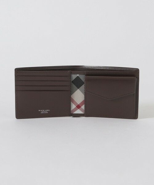 BLUE LABEL / BLACK LABEL CRESTBRIDGE / ブルーレーベル / ブラックレーベル・クレストブリッジ  財布・コインケース・マネークリップ | バイカラークレストブリッジチェック2つ折りウォレット | 詳細9