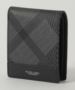 BLUE LABEL / BLACK LABEL CRESTBRIDGE / ブルーレーベル / ブラックレーベル・クレストブリッジ  財布・コインケース・マネークリップ | カルゼシャドークレストブリッジチェック2つ折りウォレット