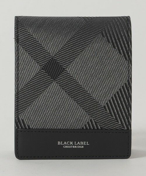 BLUE LABEL / BLACK LABEL CRESTBRIDGE / ブルーレーベル / ブラックレーベル・クレストブリッジ  財布・コインケース・マネークリップ | カルゼシャドークレストブリッジチェック2つ折りウォレット | 詳細6