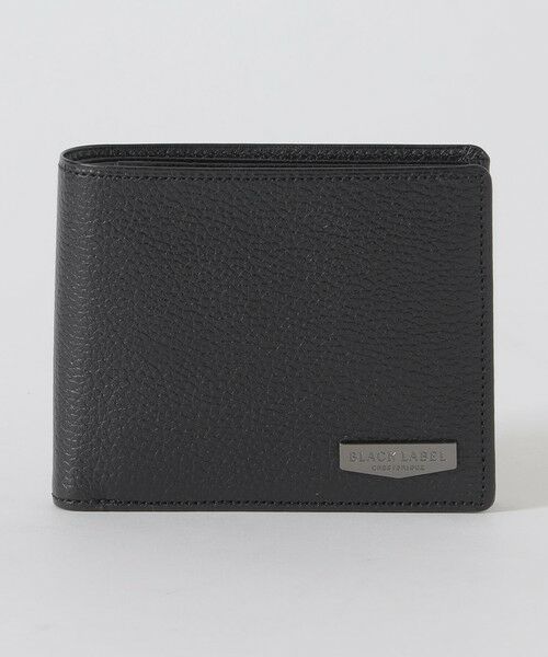 BLUE LABEL / BLACK LABEL CRESTBRIDGE / ブルーレーベル / ブラックレーベル・クレストブリッジ  財布・コインケース・マネークリップ | インサイドクレストブリッジチェックコンビレザーコインウォレット（ブラック）