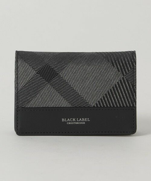 BLUE LABEL / BLACK LABEL CRESTBRIDGE / ブルーレーベル / ブラックレーベル・クレストブリッジ  財布・コインケース・マネークリップ | カルゼシャドークレストブリッジチェックカードケース | 詳細5