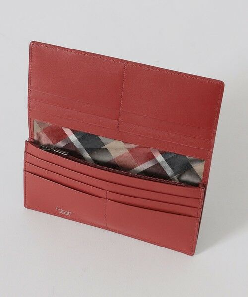 BLUE LABEL / BLACK LABEL CRESTBRIDGE / ブルーレーベル / ブラックレーベル・クレストブリッジ  財布・コインケース・マネークリップ | バイカラークレストブリッジチェックロングウォレット | 詳細4